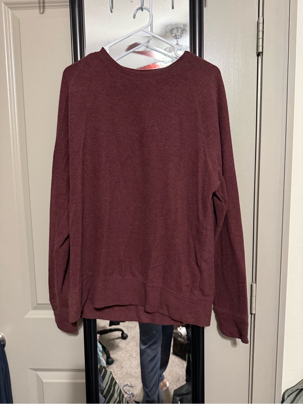 Banana Republic Men's Crewneck Sweater in Wine